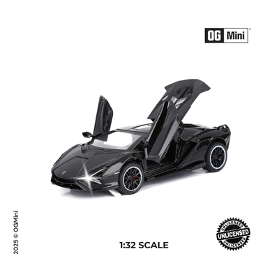 1:32 Lamborghini SIAN – Veneno Shadow Edition (Black)