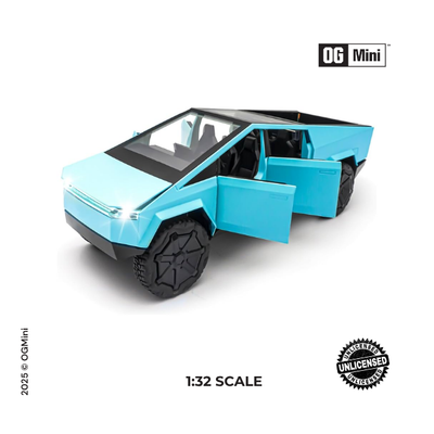 1:32 Tesla Cybertruck – Techstorm Electric Explorer (Blue)