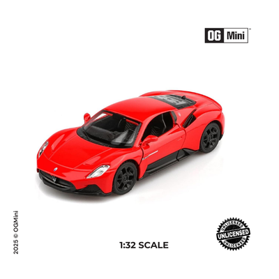 1:32 Maserati MC20 – Rosso Tempesta Thunder Edition (Red)