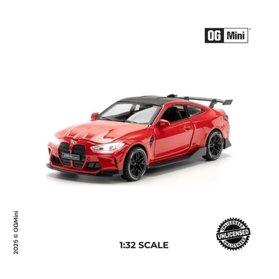 BMW M4 Red 1:32 scale Non