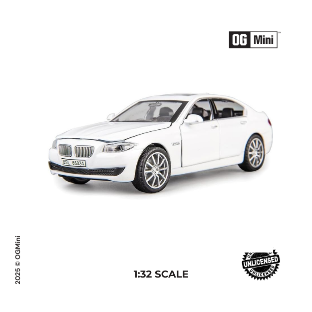 1:32 BMW 535i – Crystal White