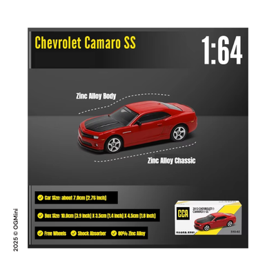 Chevrolet Camaro SS (R)| 1:64 Sacle| CCA