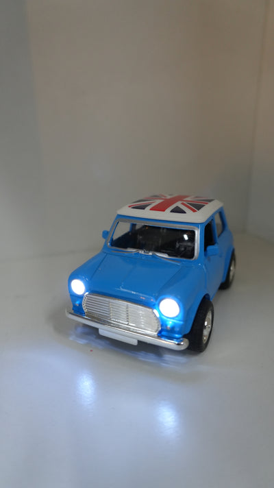 Mr Bean's Mini - Blue