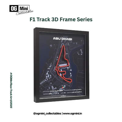 F1 3D Circuit Frame - ABUDHBI