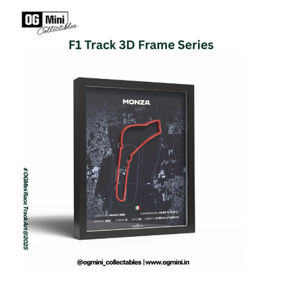 F1 3D Circuit Frame - MONZA