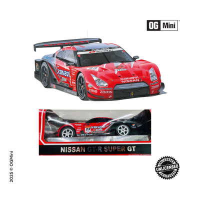 Nissan GTR super GT RC car 23 xanavi - Red | Remote Control