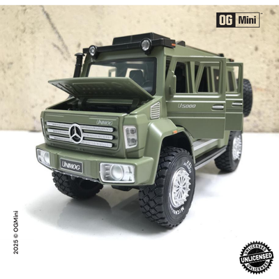 MERCEDES-BENZ UNIMOG U5000  | 1:24 | Non