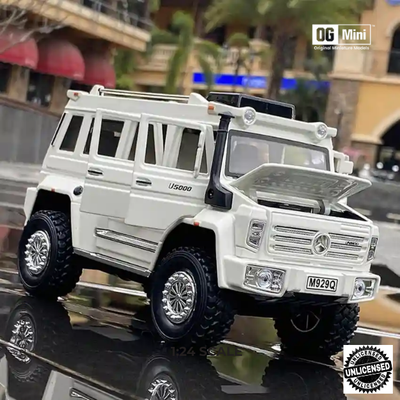 MERCEDES-BENZ UNIMOG U5000 - White | 1:24 | Non