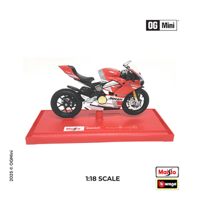 1:18 Ducati Panigale V4 S CO - Red | Bburago