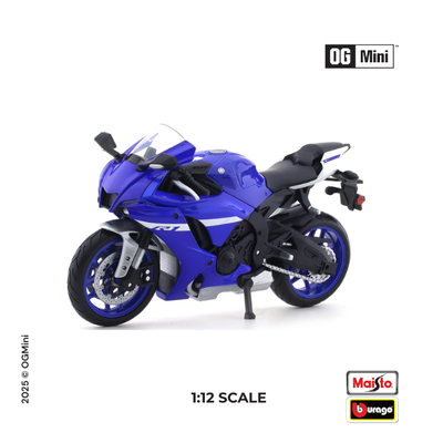 1:12 Yamaha YZF-R1 2021 - Blue | Bburago