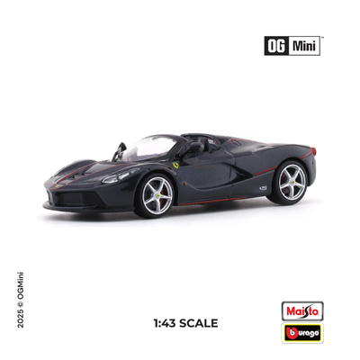 LaFerrari aperta Black | 1:43 Scale | Burago