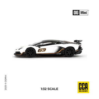 Lamborghini Aventado SVJ63 | 1:32 Sacle| CCA