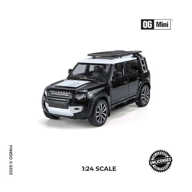 1:24 Land Rover Defender – Black