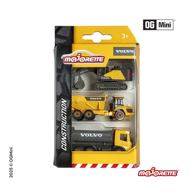Majorette Volvo 3 Set
