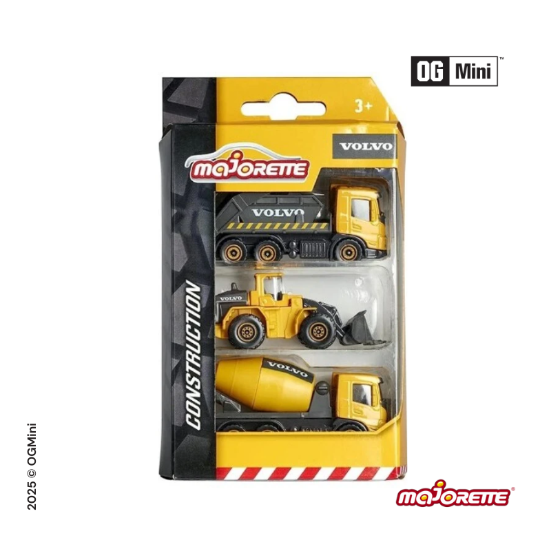 Majorette Volvo 3 Set