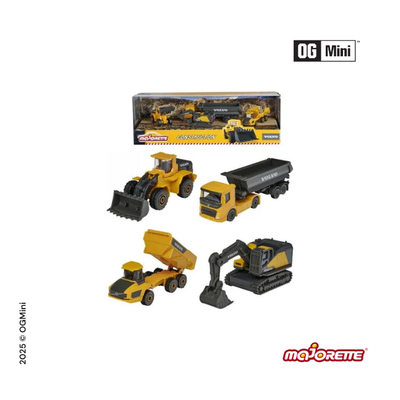 Volvo Construction 4 pieces Gift pack