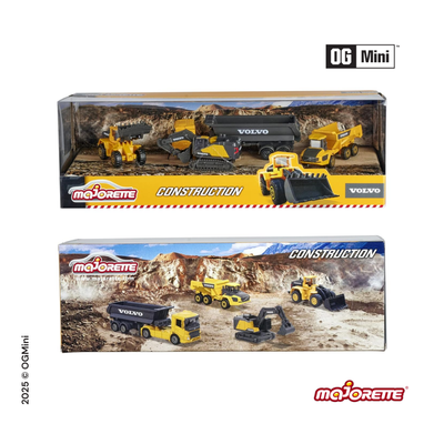 Volkswagen Construction Playset – 4 Vehicle Set