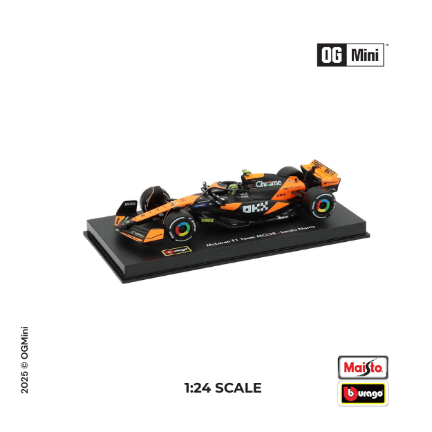McLaren MCL38 Miami Grand Prix 2024 ( lando norris 4)| 1:24 | Burago