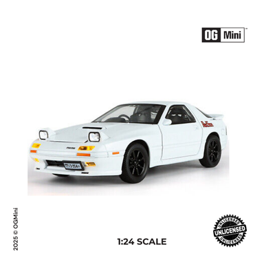Mazda RX 7 - White | 1:24 | Non