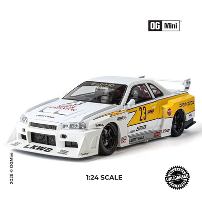 Nissan Skyline GTR-R34 S15 | 1:24 scale | Non