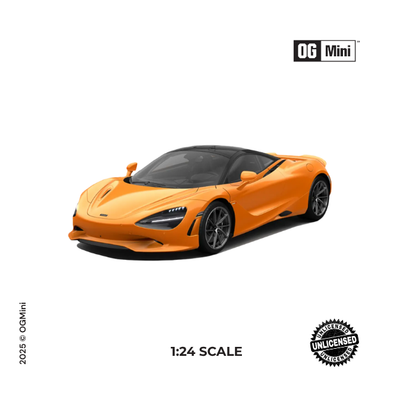 1:24 McLaren S/E – Sunset Orange Hyperdrive