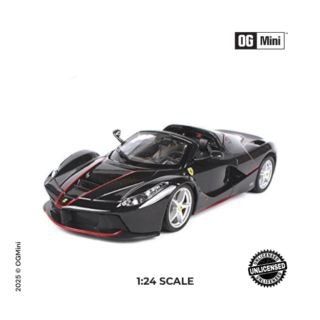 Ferrari f70 - Black | 1:24| Non