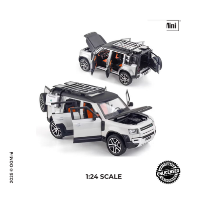 1:24 Defender  Land Rover Explorer Heritage Edition – White