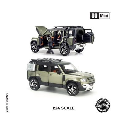 1:24 Land Rover Explorer Heritage Edition – Green