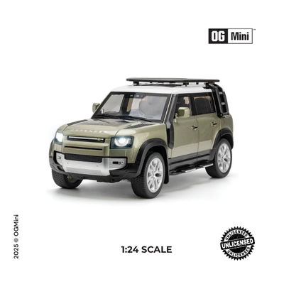 1:24 Land Rover Explorer Heritage Edition – Green