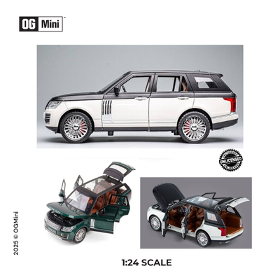 1:24 Range Rover Sports – Black & White Dual Tone