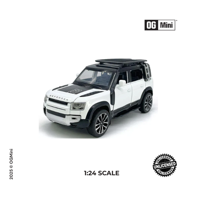 1:24 Defender  Land Rover Explorer Heritage Edition – White
