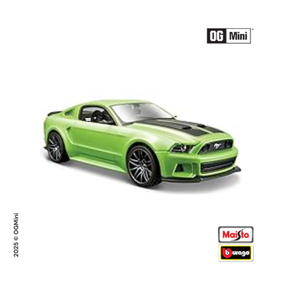 2014 Ford Mustang Street Racer | 1:24 Scale | Bburago