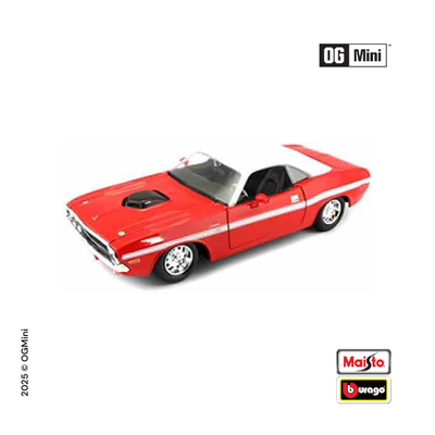 1970 DodgeChallenger R/T Coupe | 1:24 Scale | Bburago