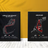 F1 3D Circuit Frame - MIAMI