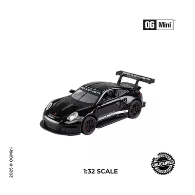 1:32 Porsche 911 GT3 RS – Black Thunder