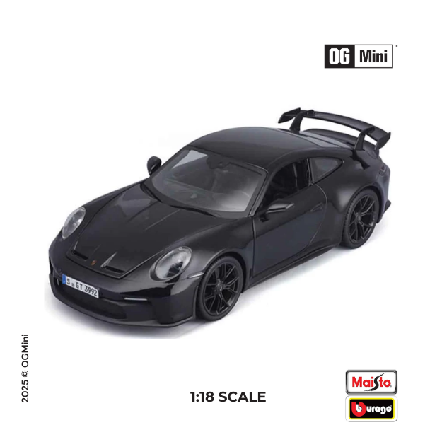 Porsche 911 GT3 Black | 1:18 | Burago
