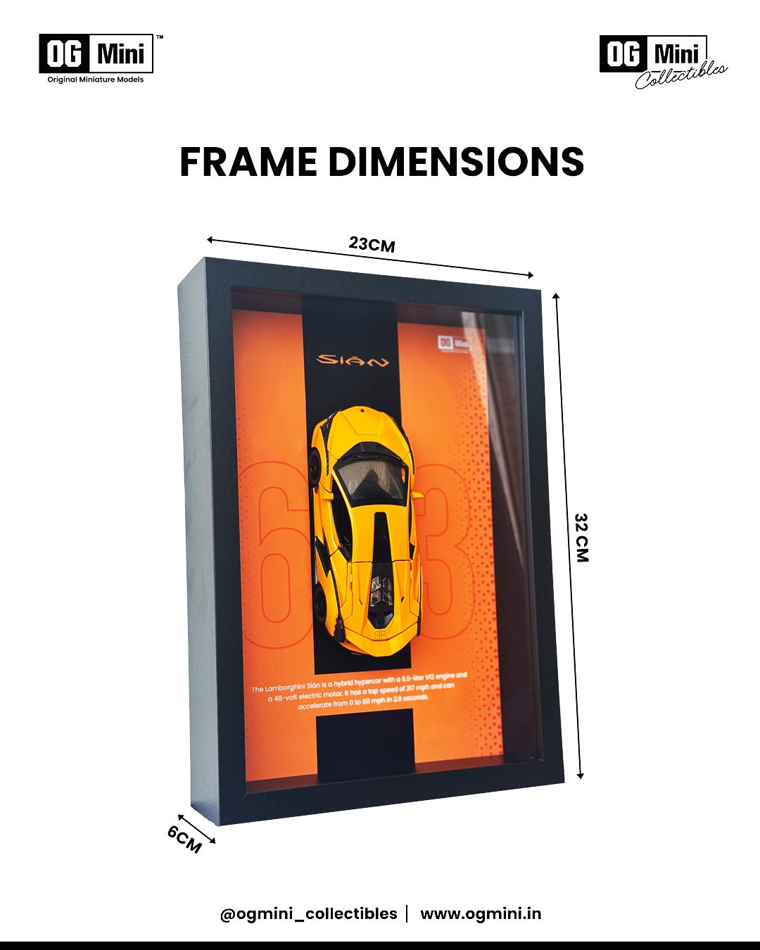 Lamborghini Sian Orange | OG Frames