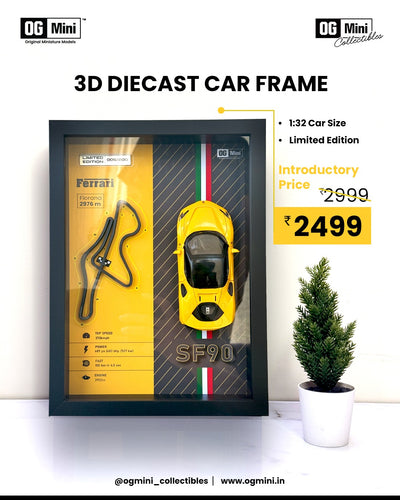 Ferrari SF90 Yellow Limited Edition | OG Frames