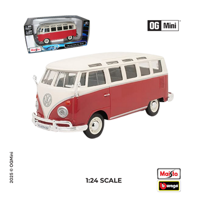 1:24 Volkswagen Samba Bus – Retro Edition