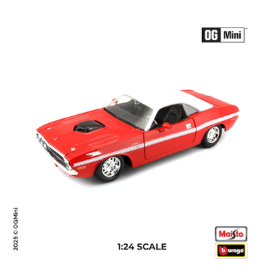 DODGE CHALLENGER RT 1970 | 1:24 | Bburago